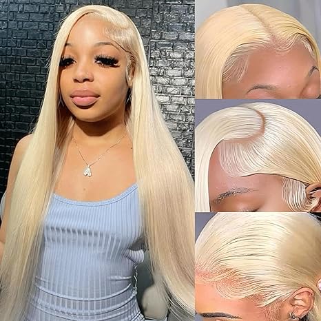 613 HD 13x6 Lace Frontal Wig – Straight Human Hair