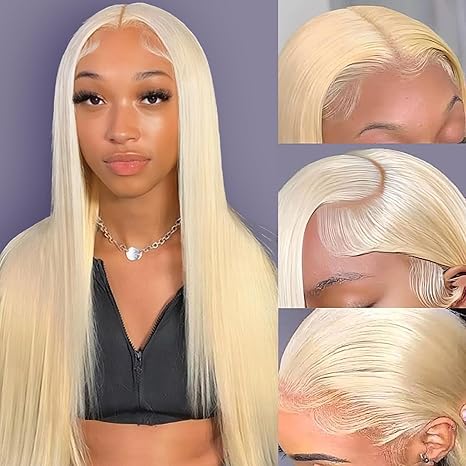 613 HD 13x6 Lace Frontal Wig – Straight Human Hair