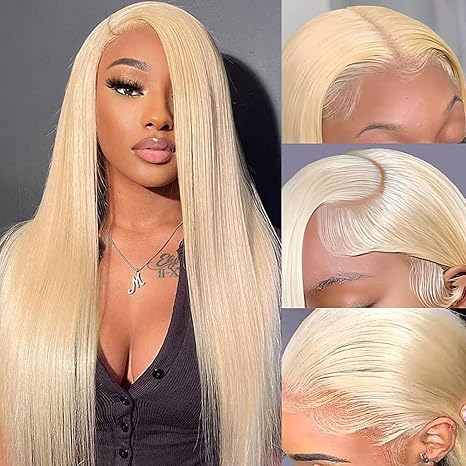 613 HD 13x6 Lace Frontal Wig – Straight Human Hair