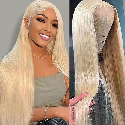 613 HD 13x6 Lace Frontal Wig – Straight Human Hair