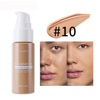 Liquid Foundation – Waterproof Buildable Coverage