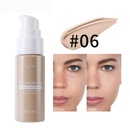 Liquid Foundation – Waterproof Buildable Coverage