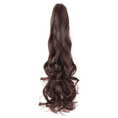 Claw Clip Wavy Ponytail Extension, 18" & 24" Synthetic
