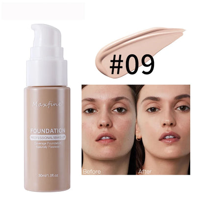 Liquid Foundation – Waterproof Buildable Coverage