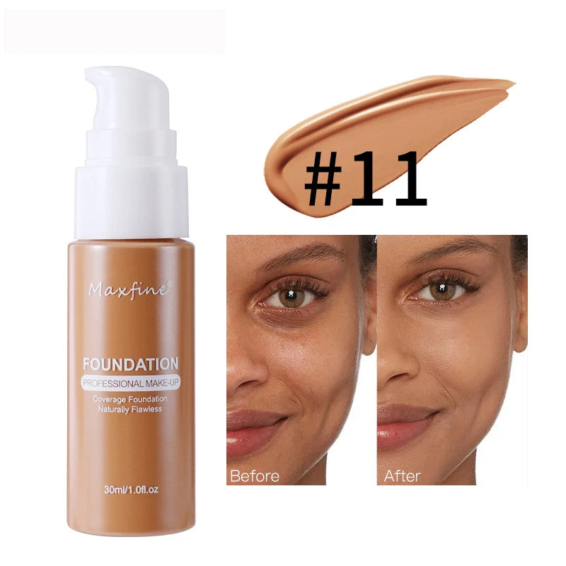 Liquid Foundation – Waterproof Buildable Coverage