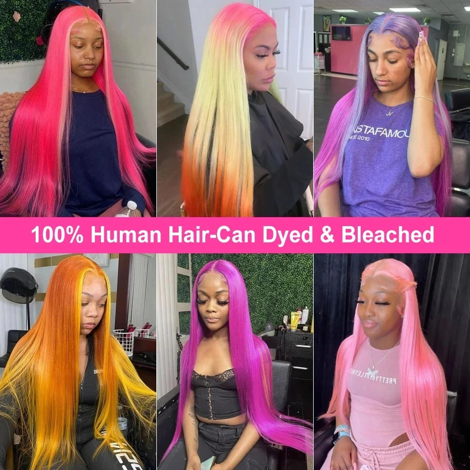 613 HD 13x4 Lace Frontal Wig – Straight Human Hair