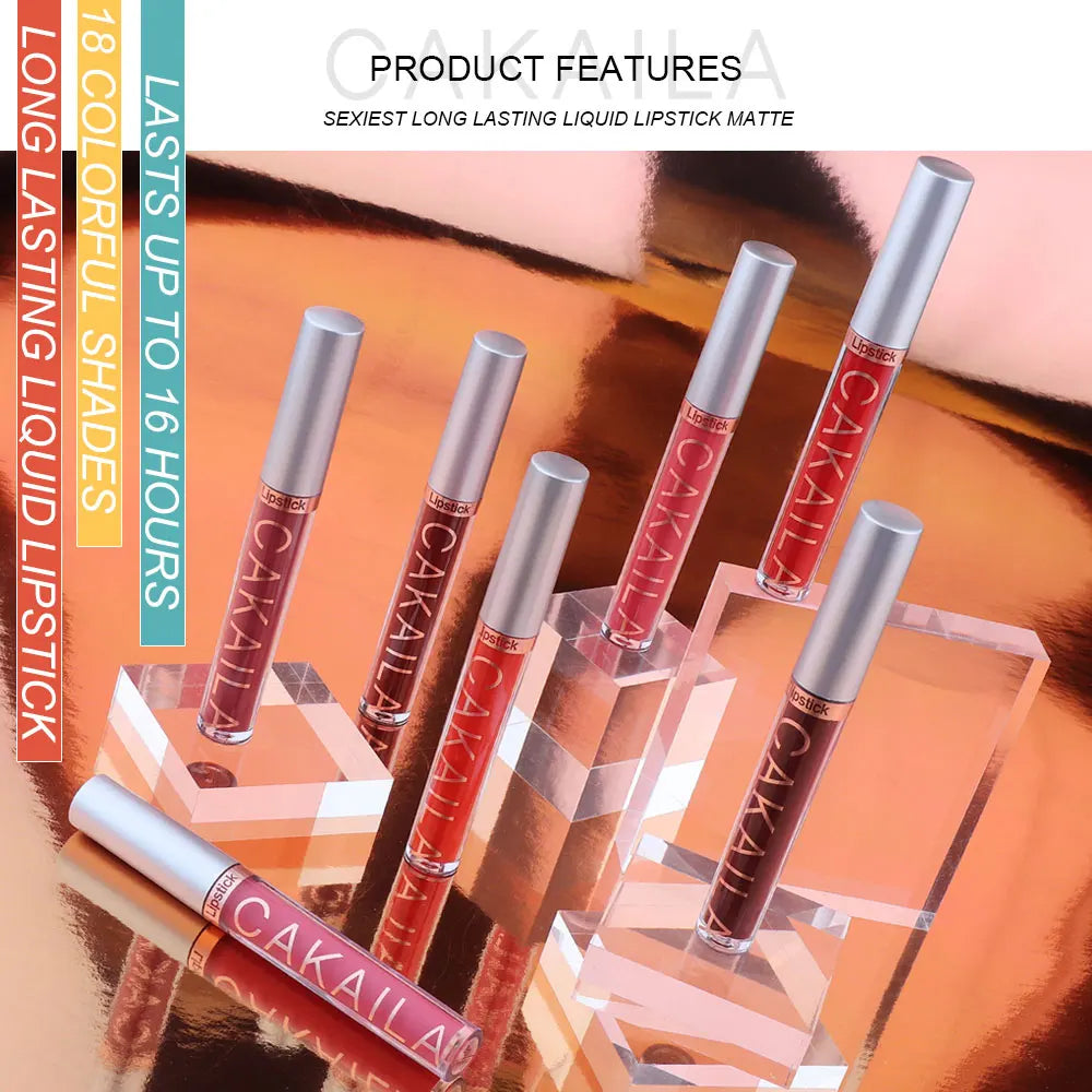 liquid lipsticks set of 6