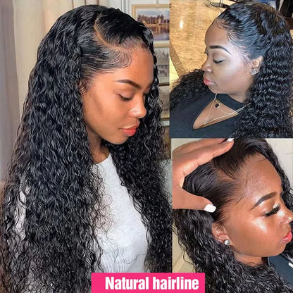 HD Transparent Lace Front Human Hair Wigs | Jerry Curly | 13x4 13x6 | 200% 250%