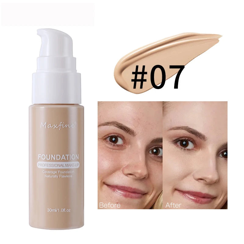 Liquid Foundation – Waterproof Buildable Coverage