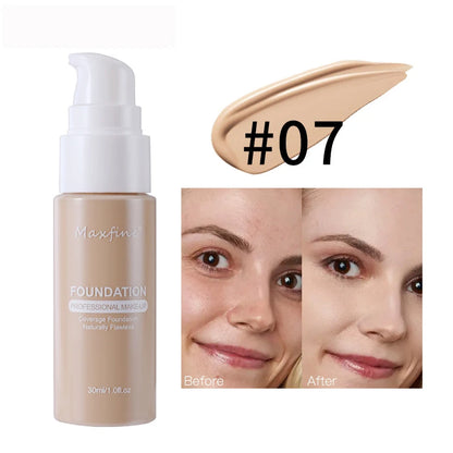 Liquid Foundation – Waterproof Buildable Coverage