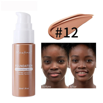 Liquid Foundation – Waterproof Buildable Coverage