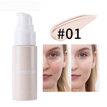 Liquid Foundation – Waterproof Buildable Coverage