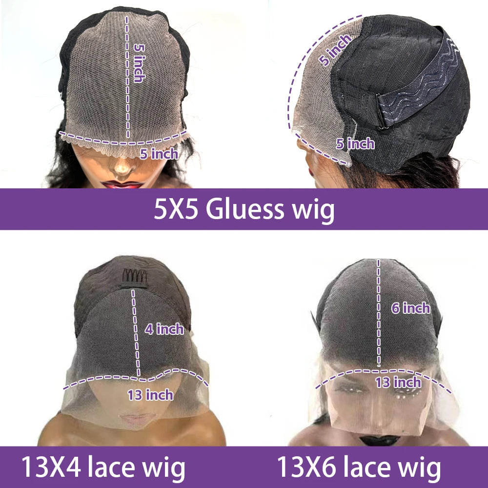 HD Transparent Lace Front Human Hair Wigs | Jerry Curly | 13x4 13x6 | 200% 250%