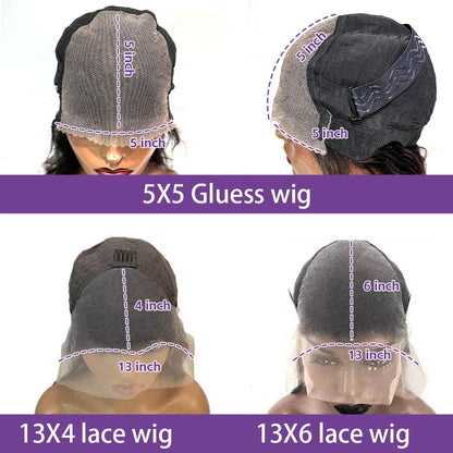 HD Transparent Lace Front Human Hair Wigs | Jerry Curly | 13x4 13x6 | 200% 250%