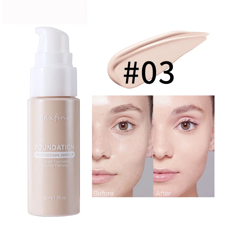 Liquid Foundation – Waterproof Buildable Coverage