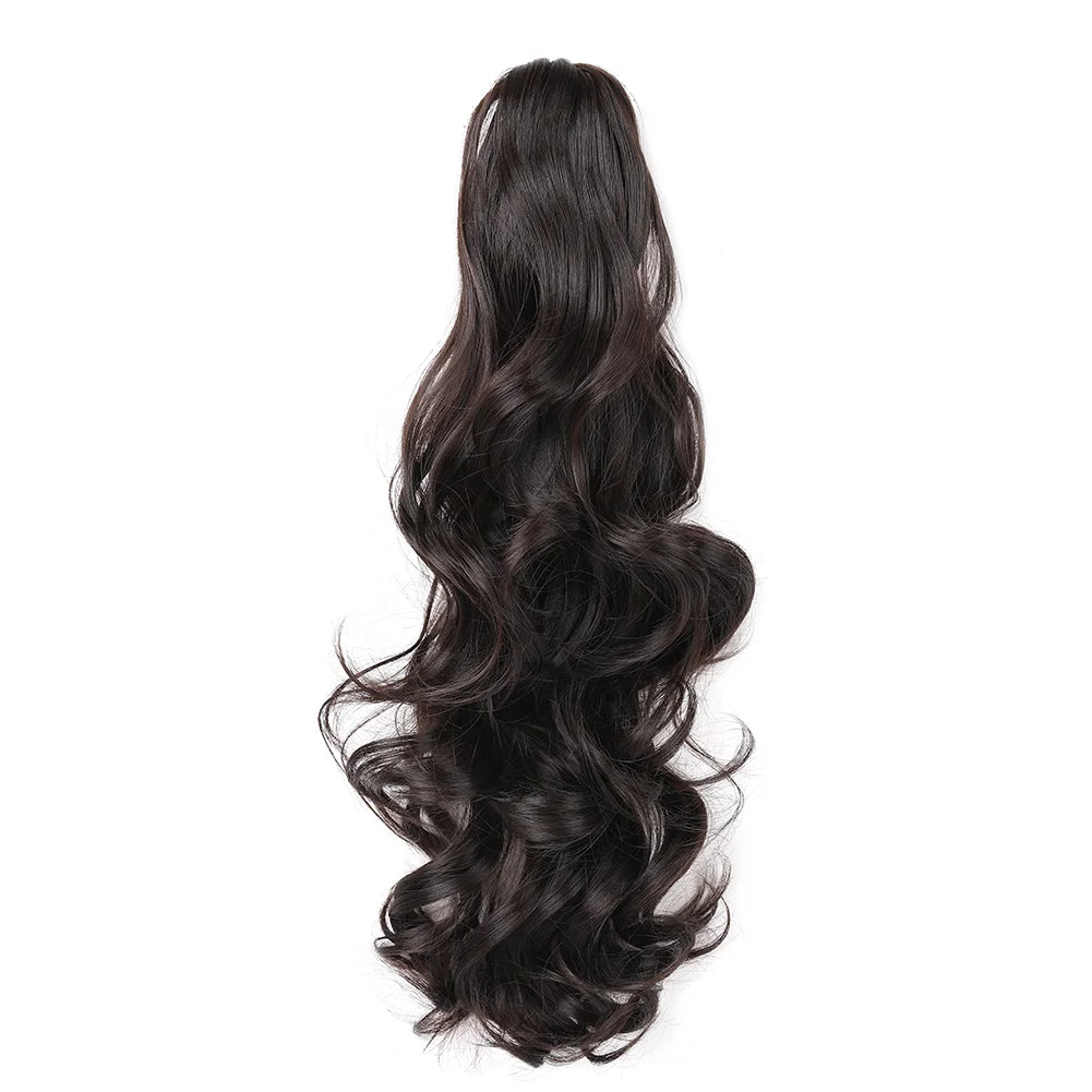 Black wavy hair extension