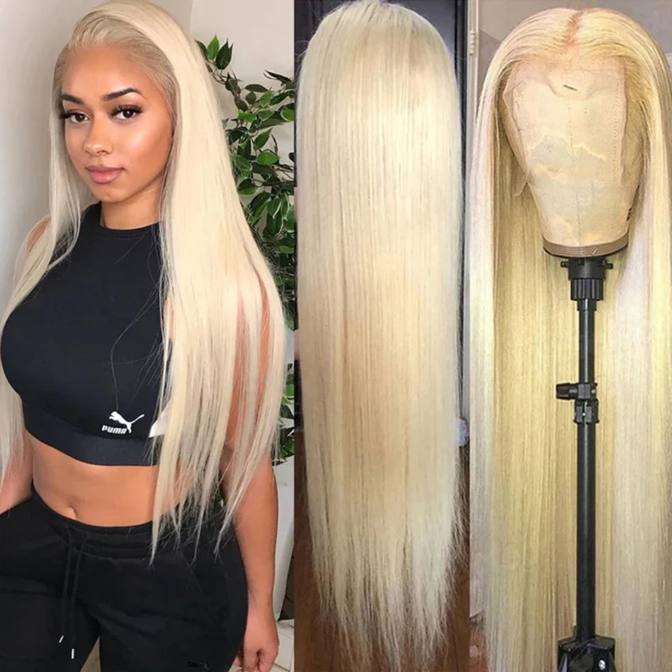 613 HD 13x6 Lace Frontal Wig – Straight Human Hair