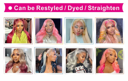 613 HD 13x4 Lace Frontal Wig – Straight Human Hair