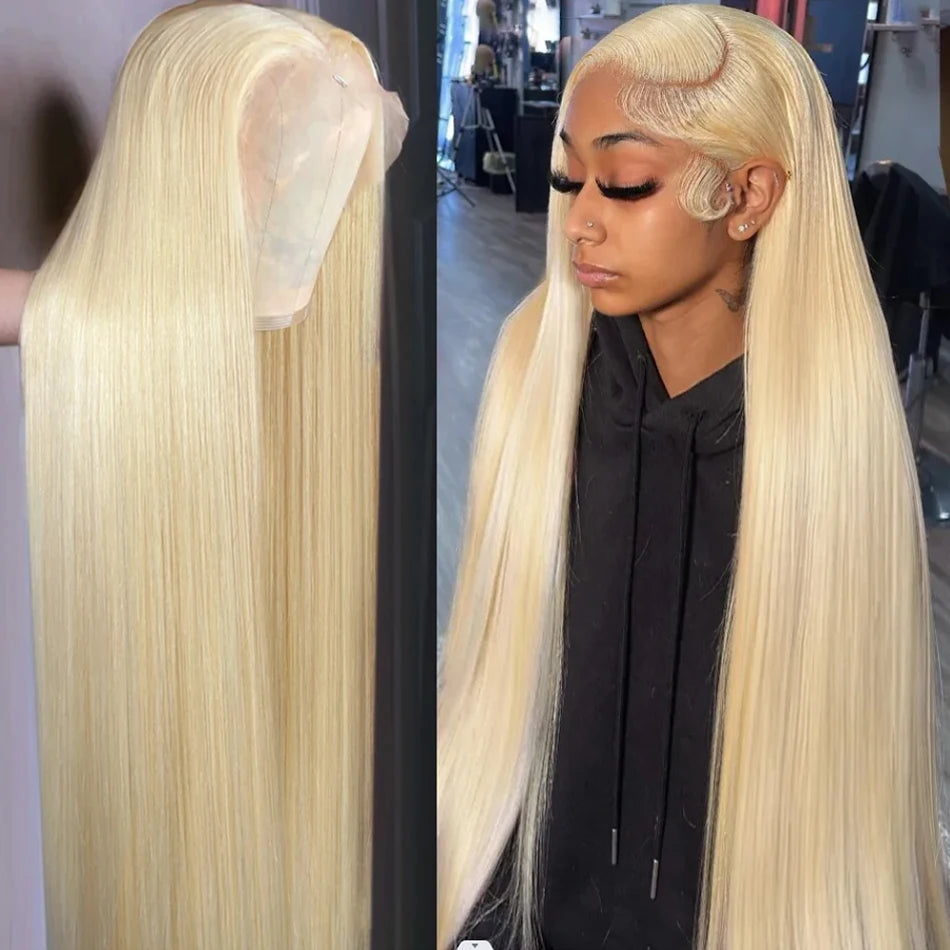 613 HD 13x4 Lace Frontal Wig – Straight Human Hair